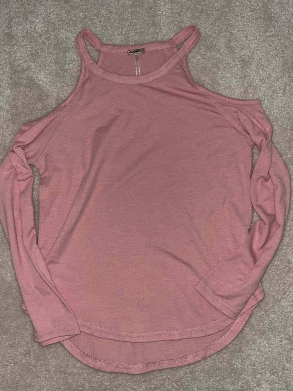 Poof Girl cold shoulder top